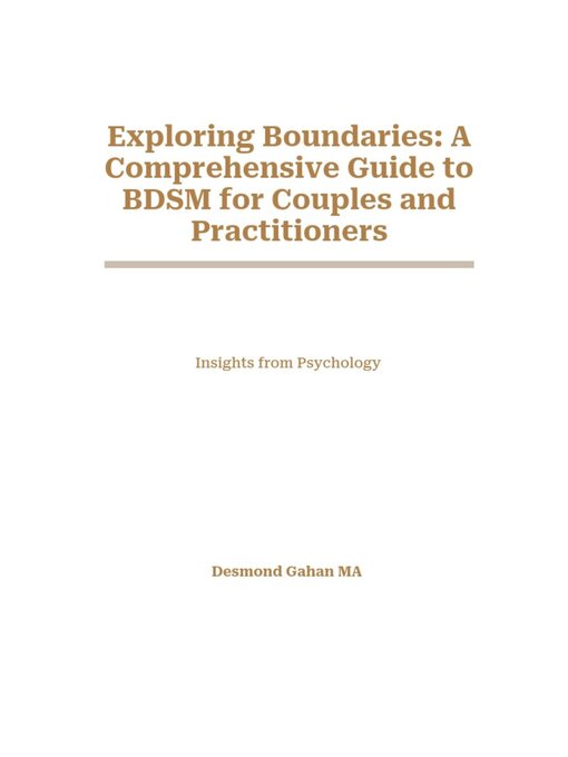 Title details for Exploring Boundaries by Desmond Gahan - Available